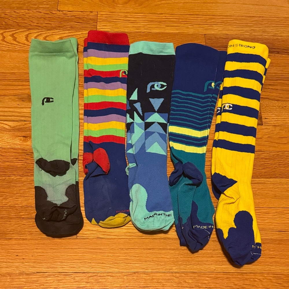 Colorful Patterned Socks Set
Used